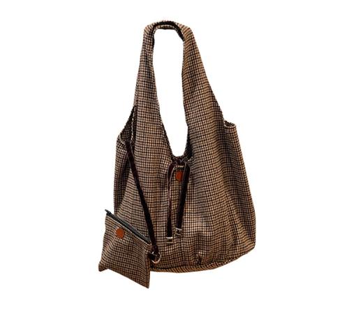 bolso pata gallo camel